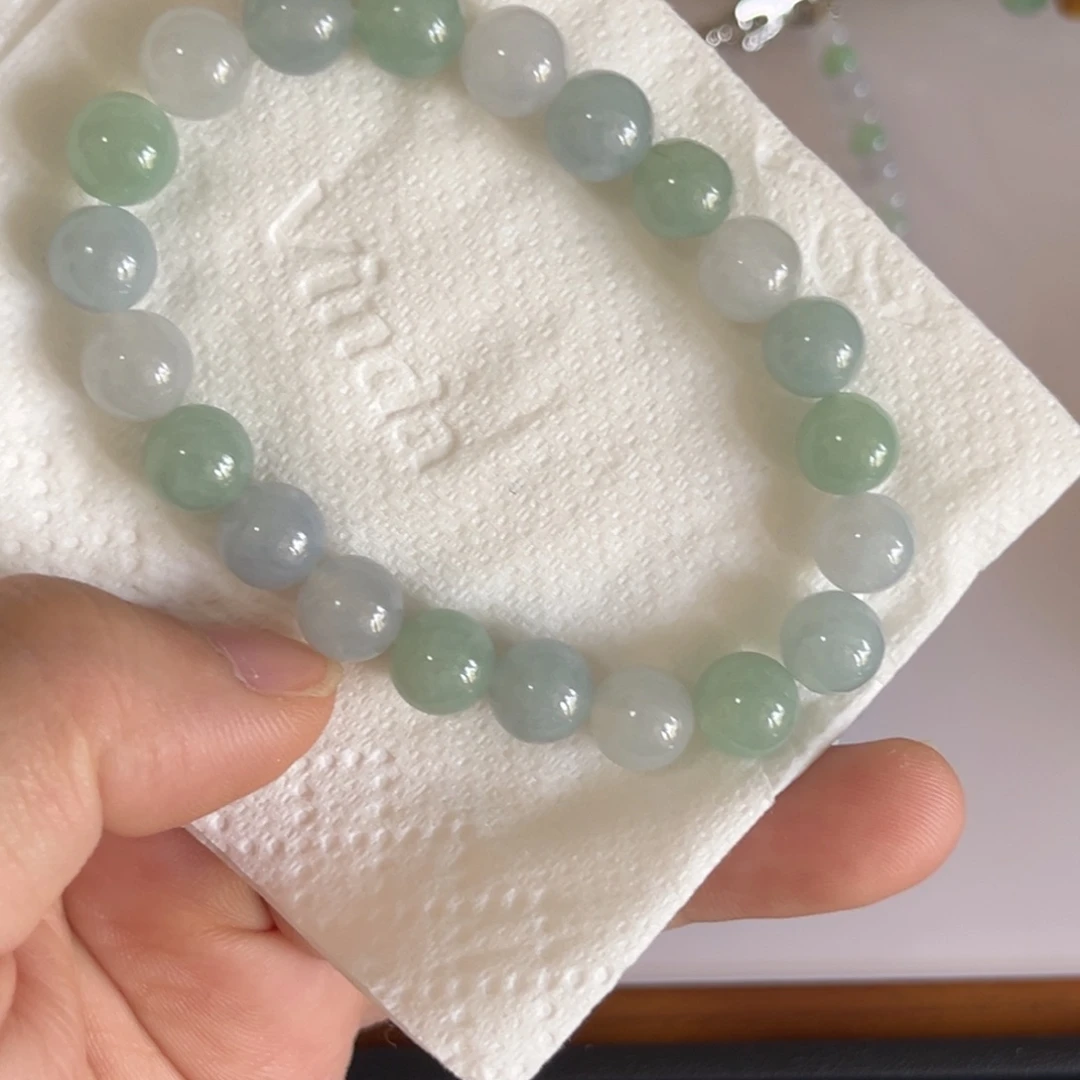 翡翠未镶嵌手链翡翠9