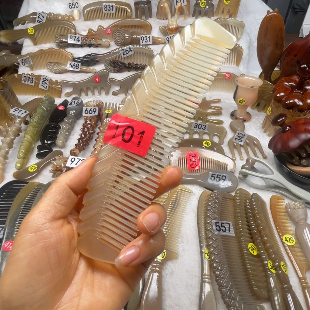 牛角梳福利款梳子