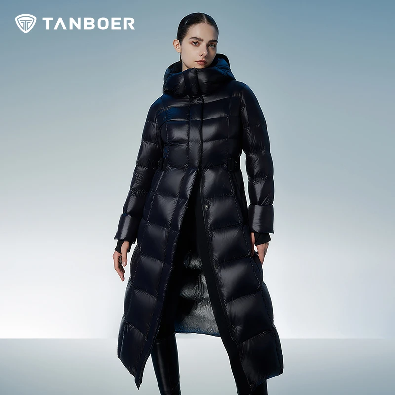 24新款女款鹅绒服羽绒服高品质长冬季外套TBF550890D