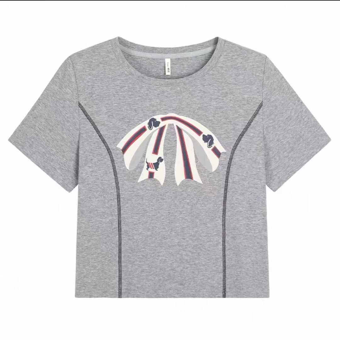 【新号宠粉】RX0431小众显瘦网红外穿设计感薄款少女夏季T恤