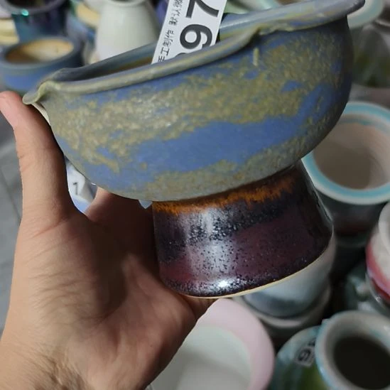 景德镇手工高温陶瓷：内11.5口高10