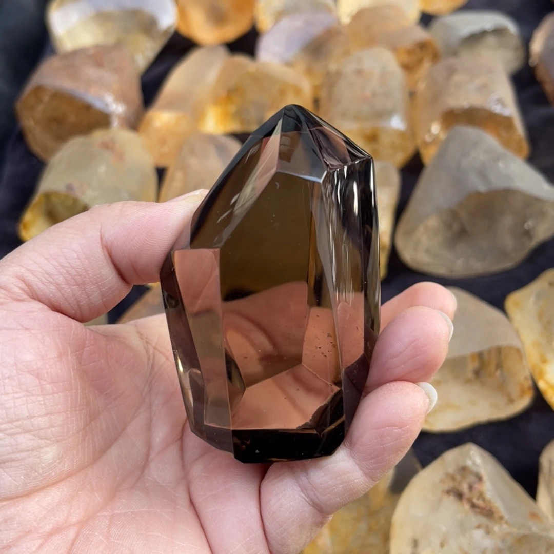 水晶摆件未镶嵌天然