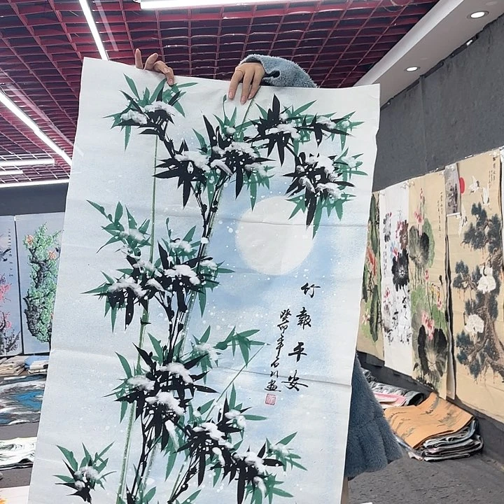 国画无毛或被短硬的柔