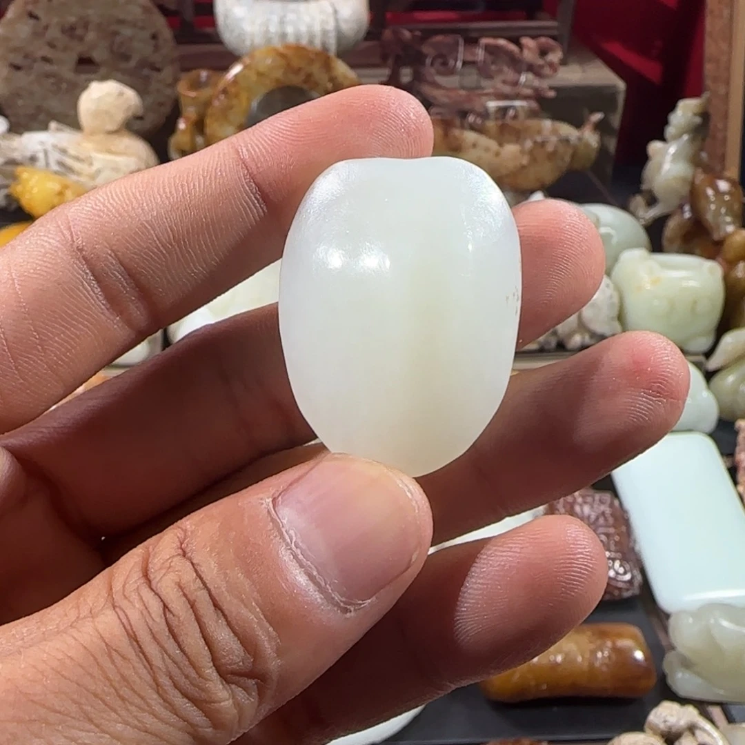 @***酸和田玉未镶嵌挂件