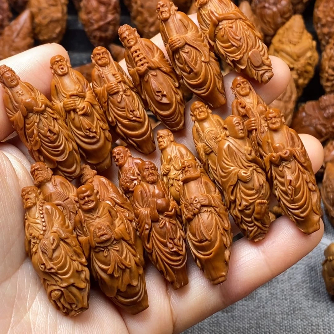 橄榄核手串/手链你*核雕脖挂