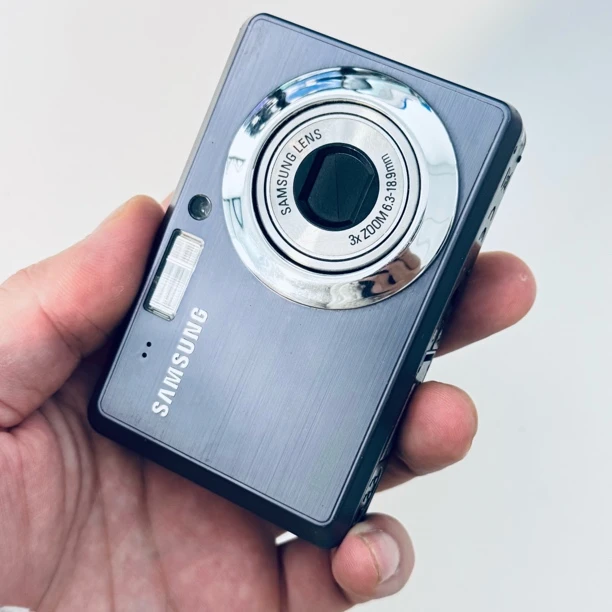 95新 Samsung/三星 es55特价1000w像素带美颜出片冷白奶油