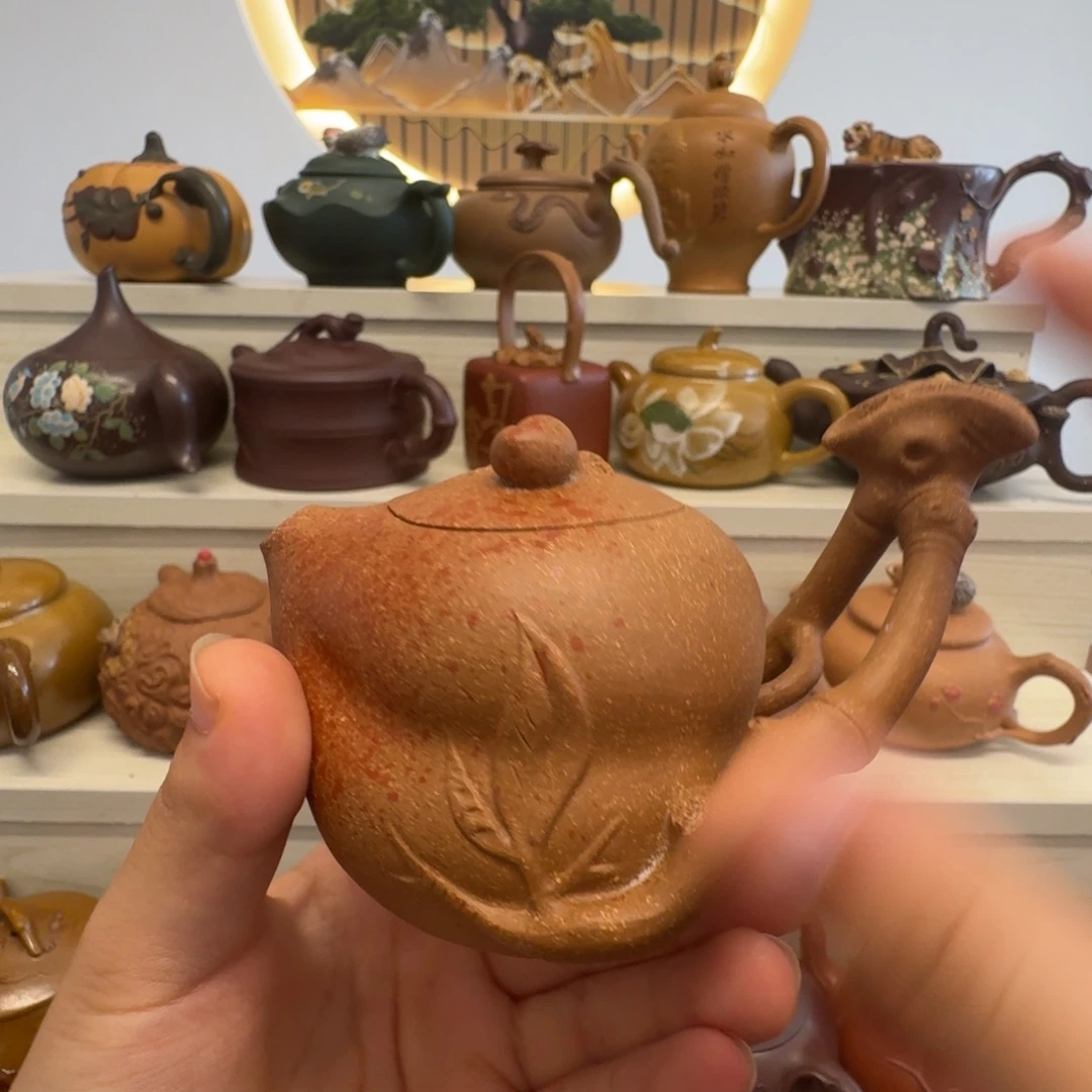 茶壶紫砂孤品一只
