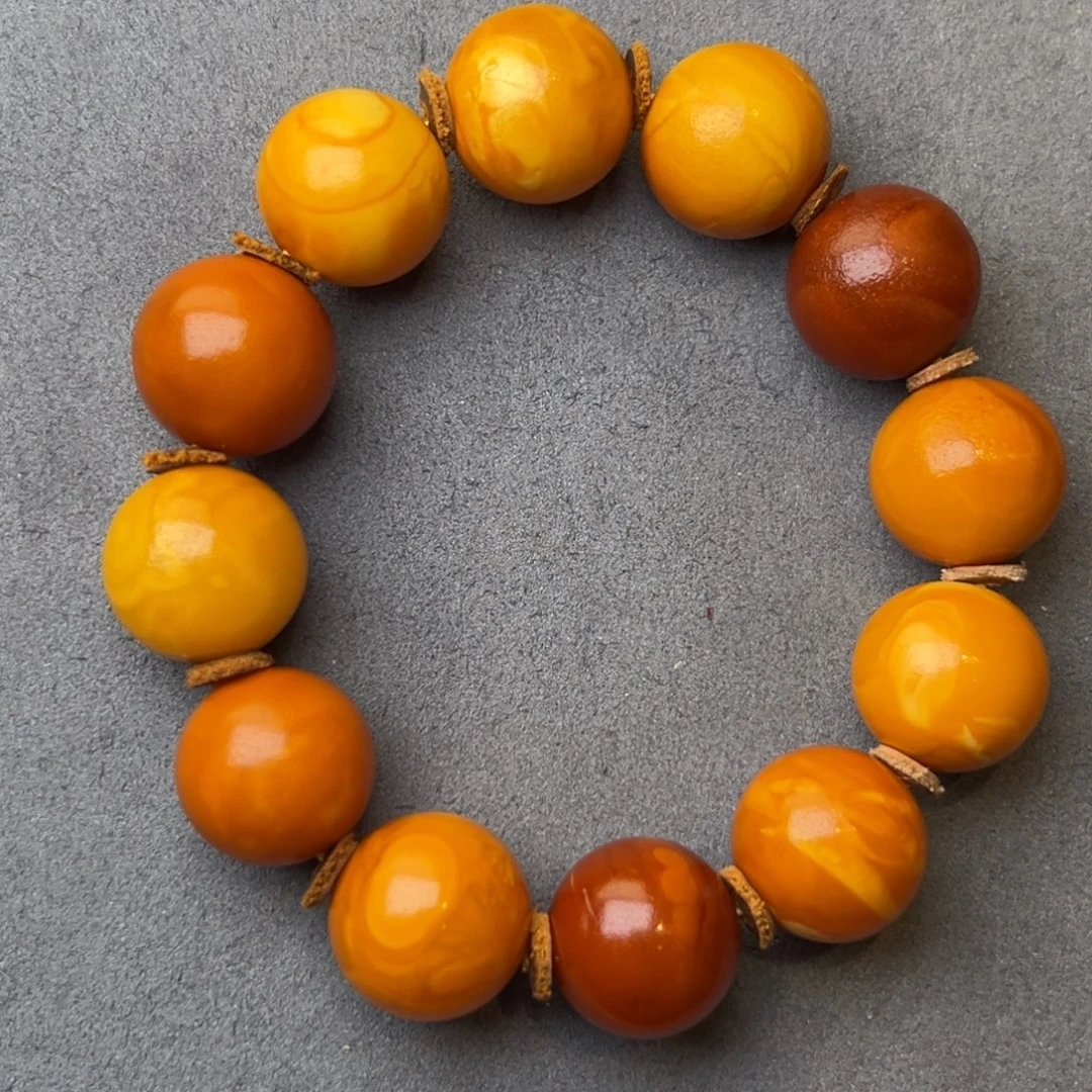 蜜蜡未镶嵌吊坠(不含链)