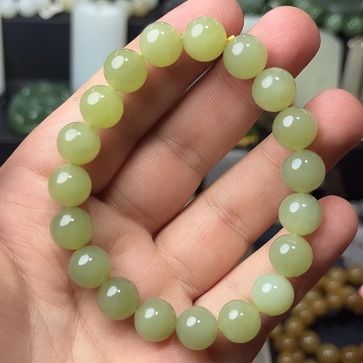 和田玉未镶嵌手链76