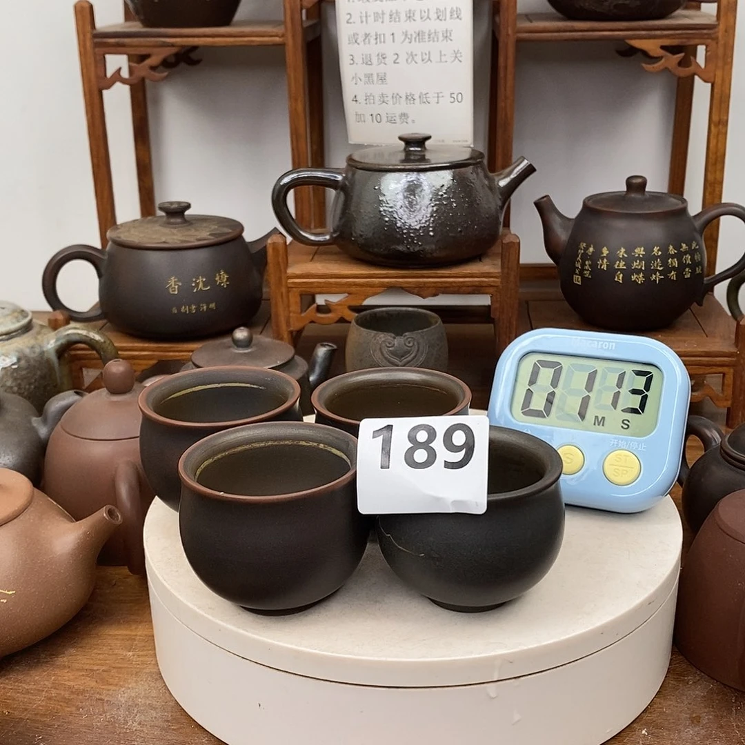 烽***火钦州坭兴陶茶壶作品微瑕