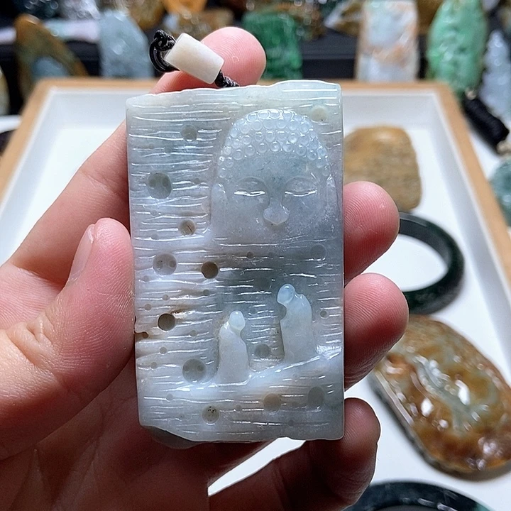 翡翠未镶嵌颈饰翡翠a货