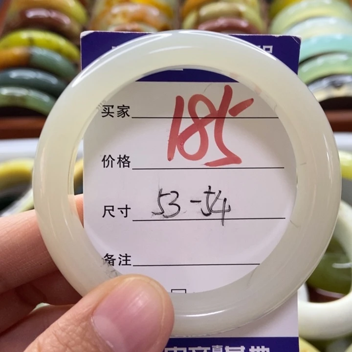 真***信蛇纹石玉未镶嵌手镯