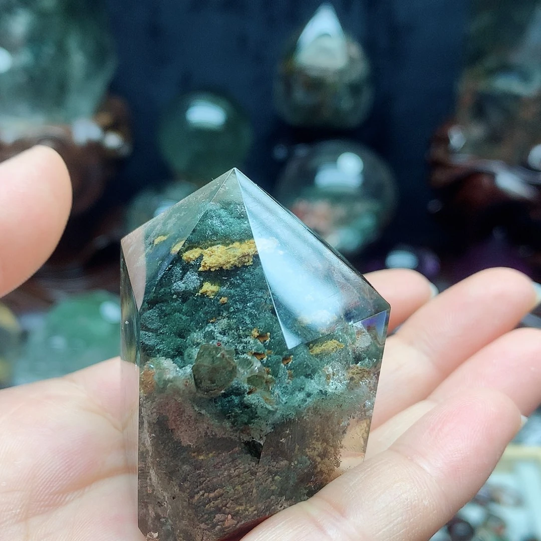 水晶吊坠(不含链)未镶嵌孺*