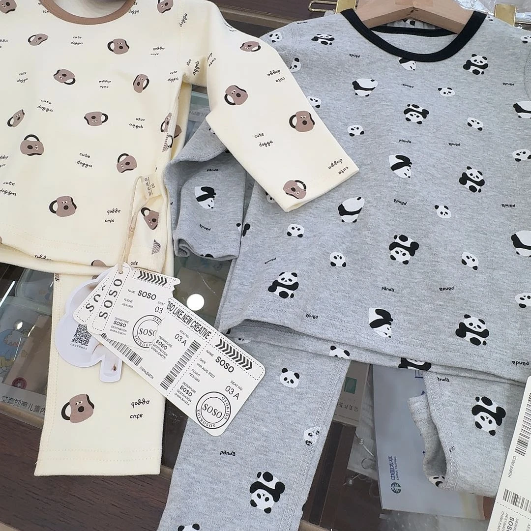 工字型款60896 咖色狗 灰色熊猫90码