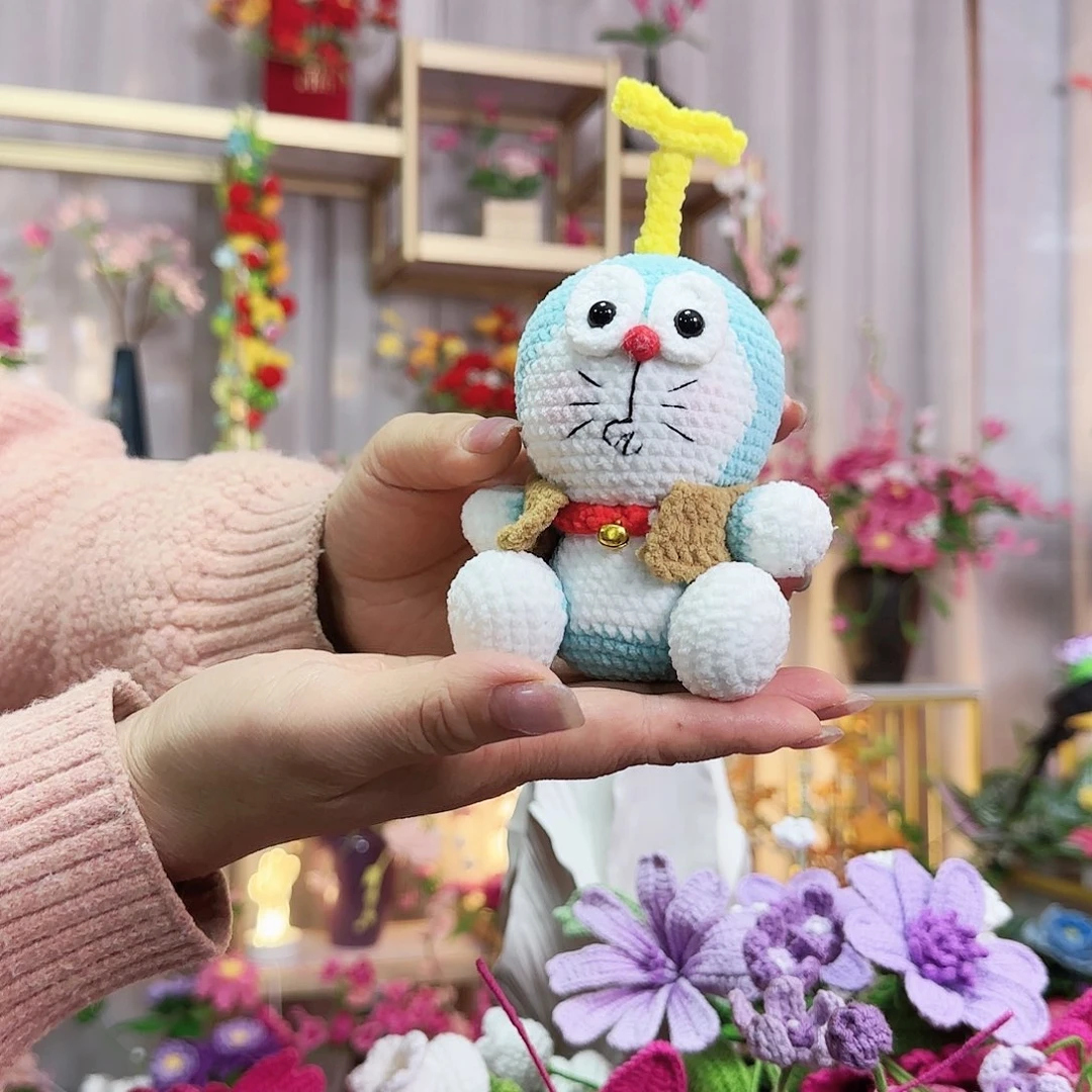 纯手工钩织手工钩织设计玩偶