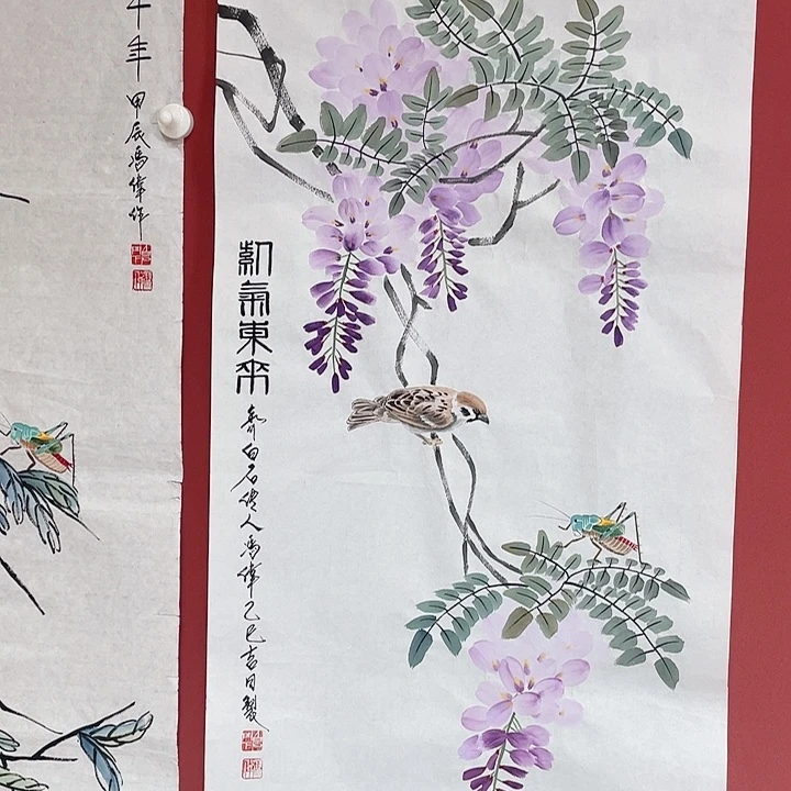 国画冯老师手绘作品