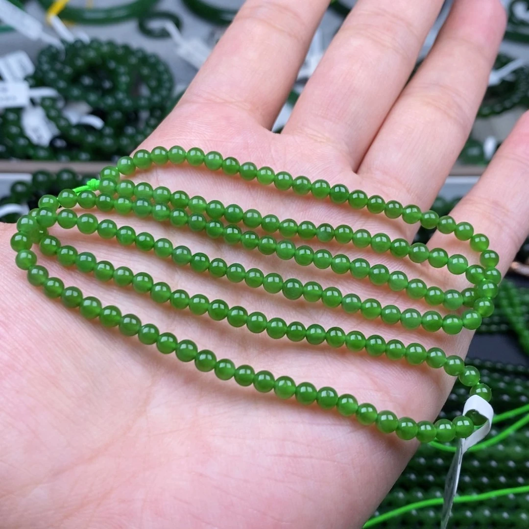 项链未镶嵌和田玉（碧玉）卡4