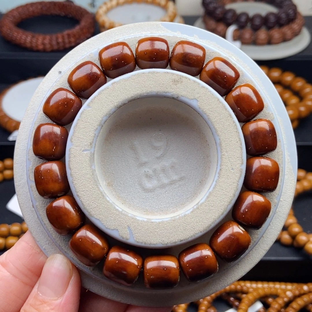 手串紫金鼠12mm近实心精品桶珠