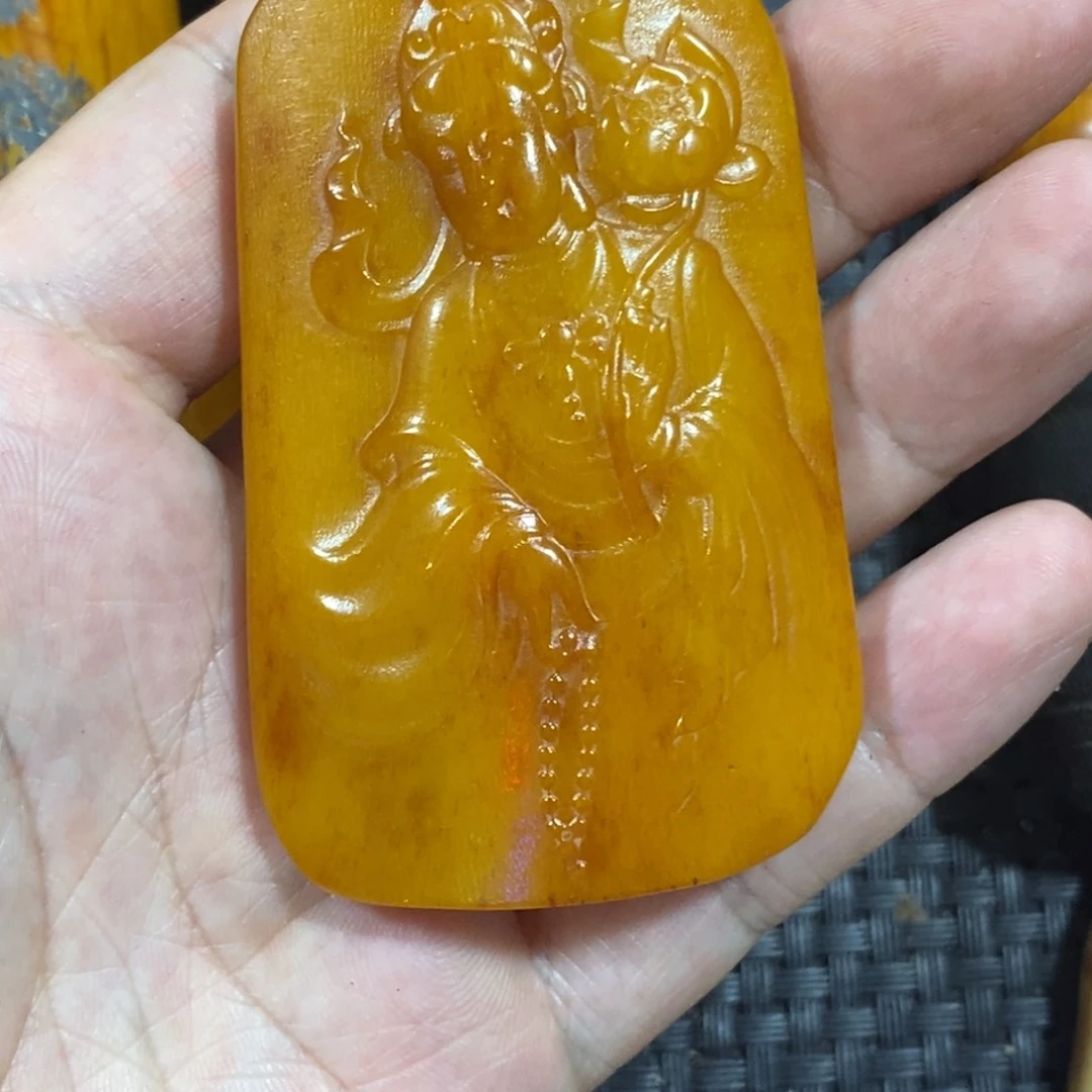 滴血莲花菩提吊坠