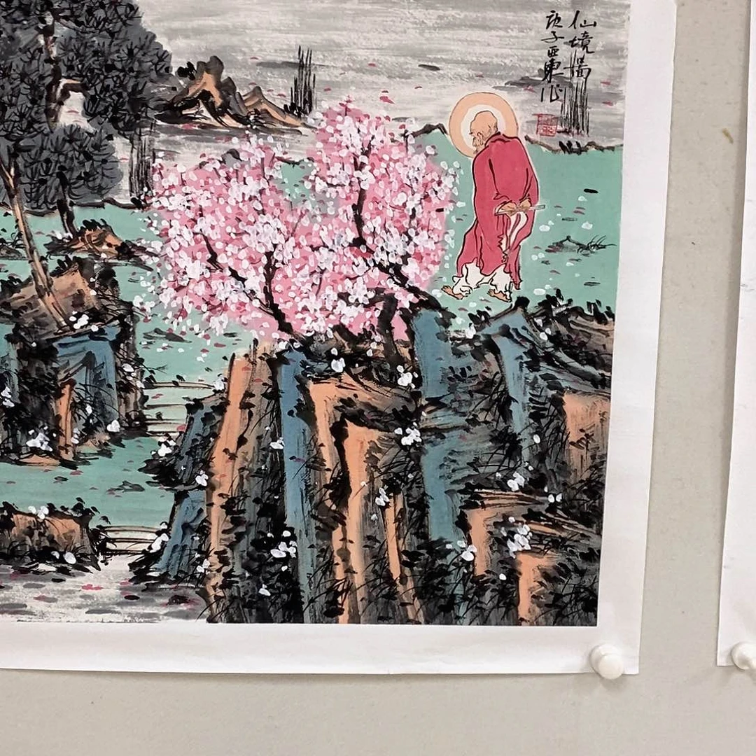 国画顿**年书画作品欣赏？书画作品欣赏？书画