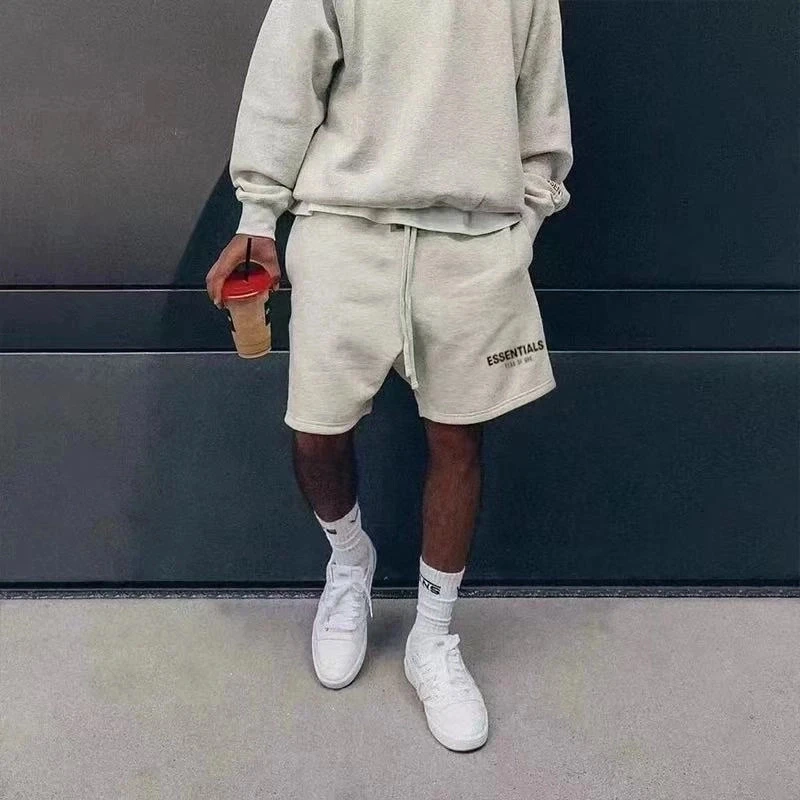 【顺丰包邮】22款经典植绒系带运动裤男女同款5分裤舒适