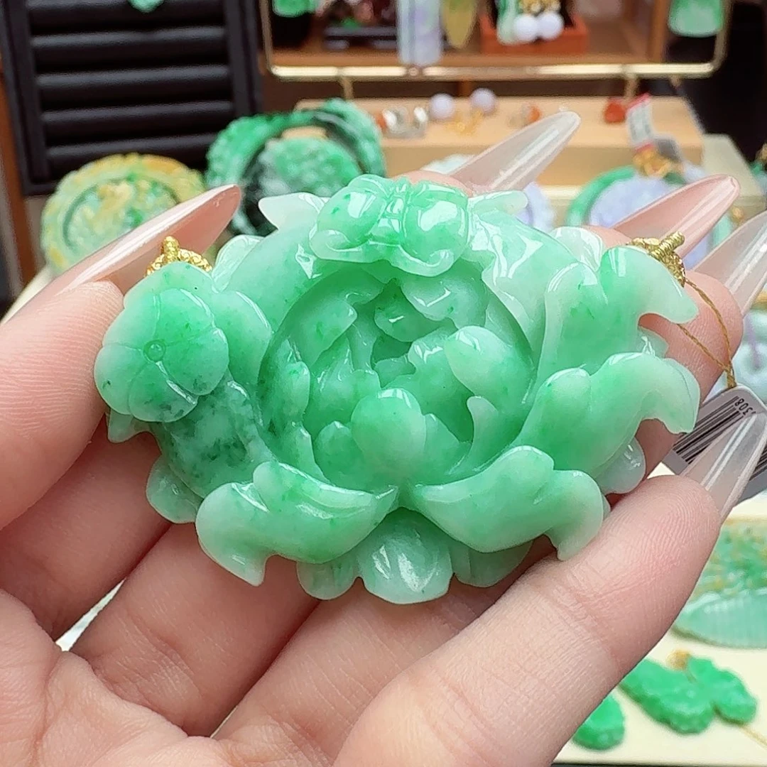 颈饰未镶嵌翡翠翡翠吊坠