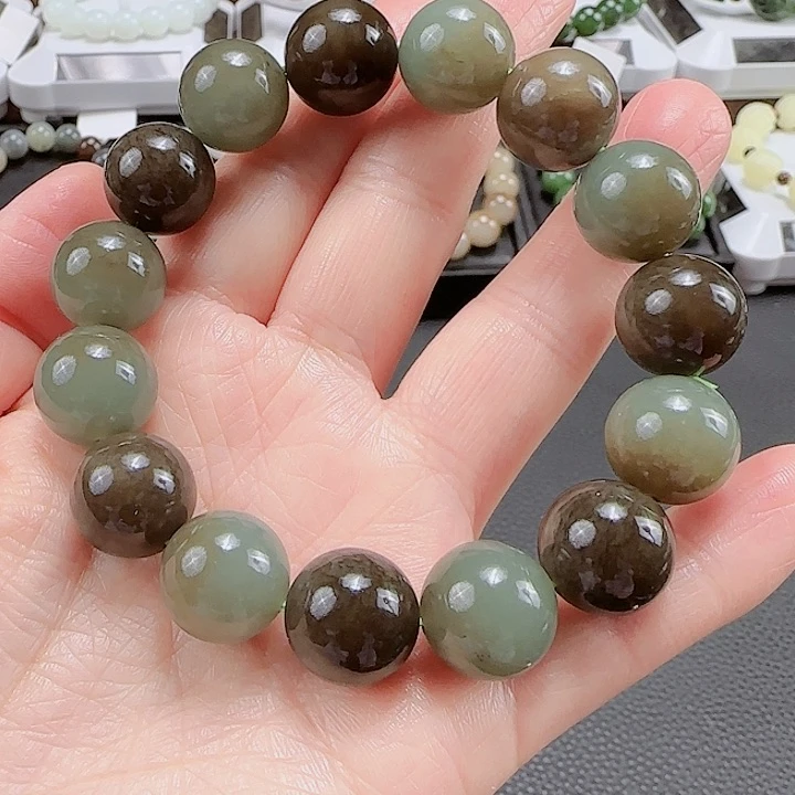 和田玉手串未镶嵌