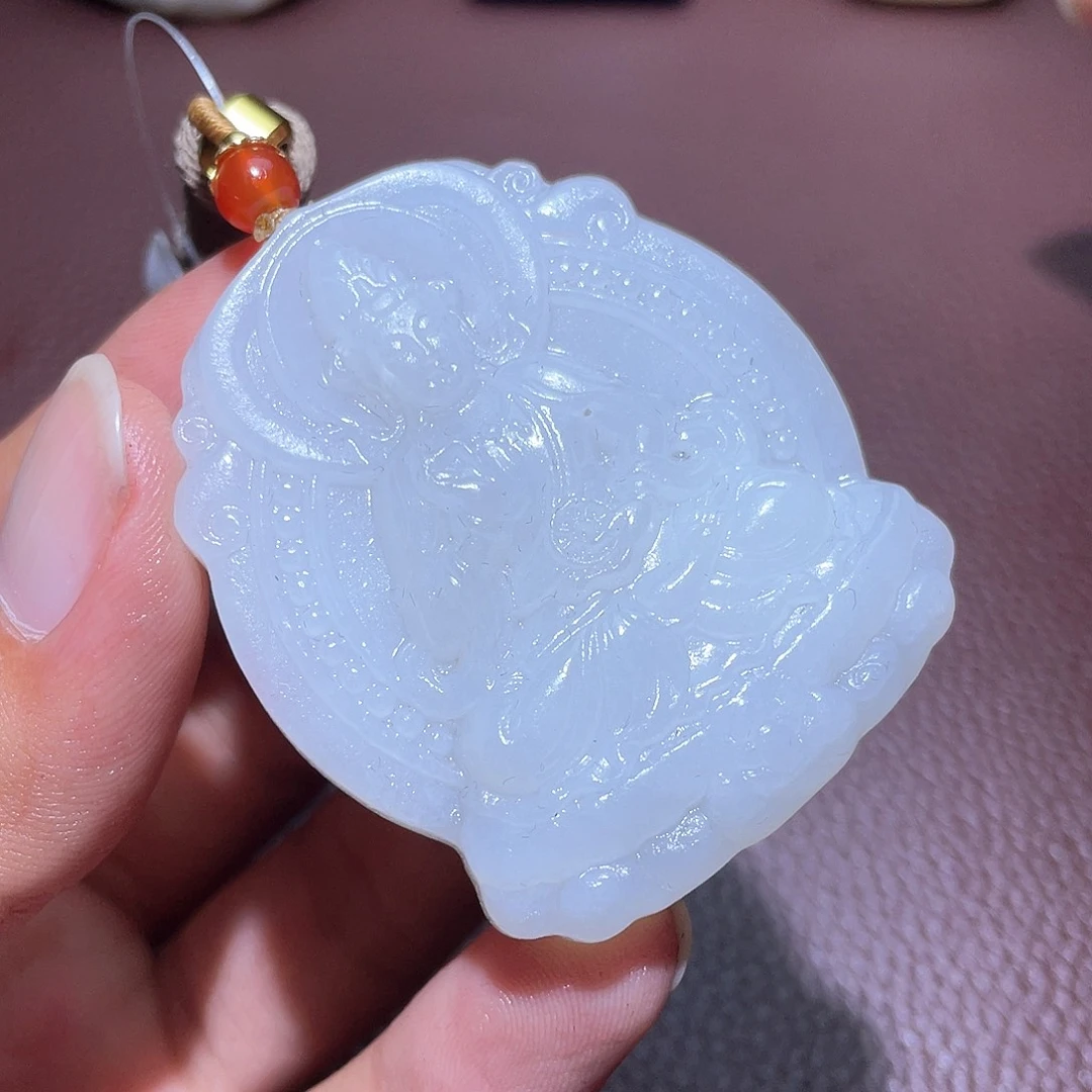 和田玉未镶嵌挂件Y