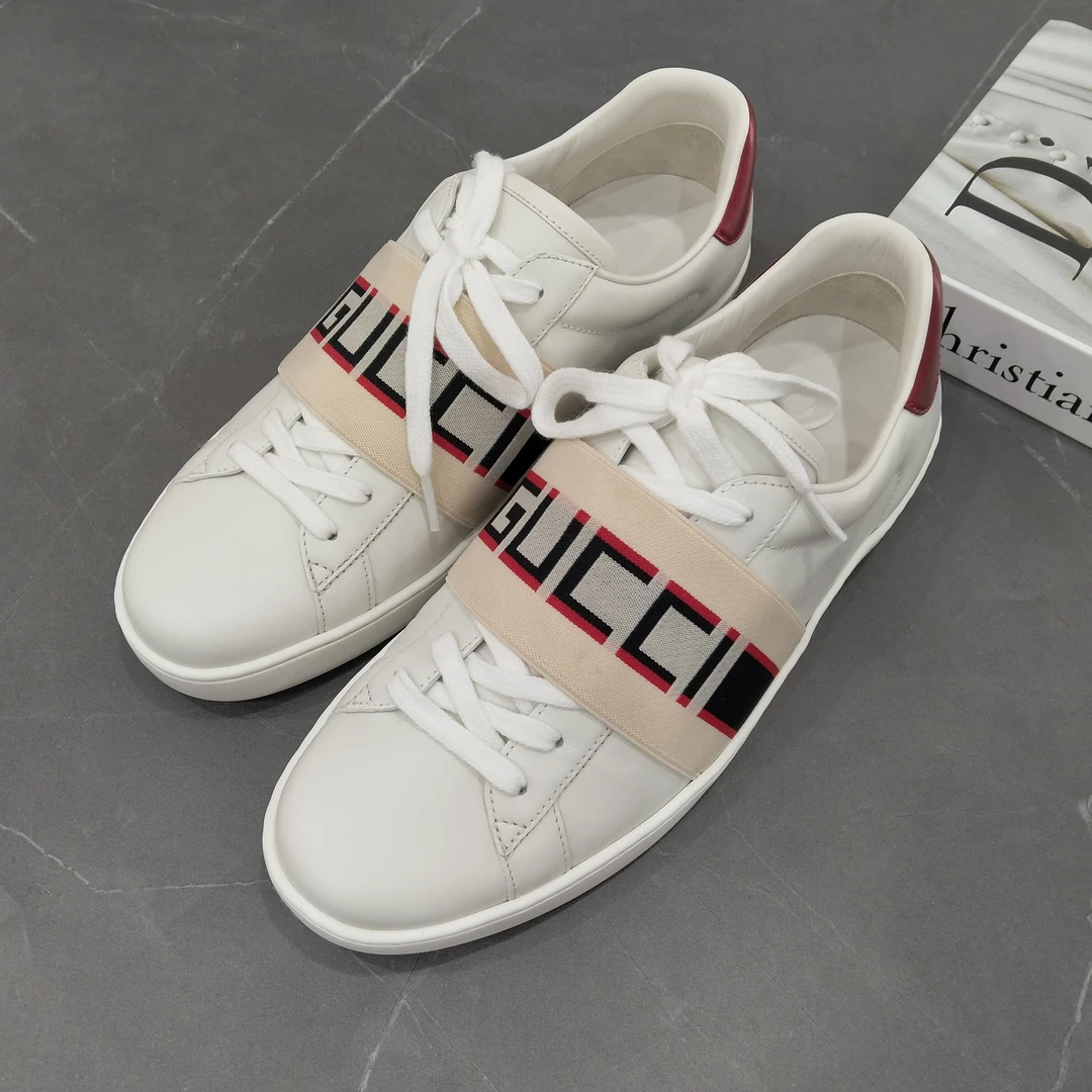 99新 GUCCI/古驰 GUCCI古驰     小白鞋  41码/5741