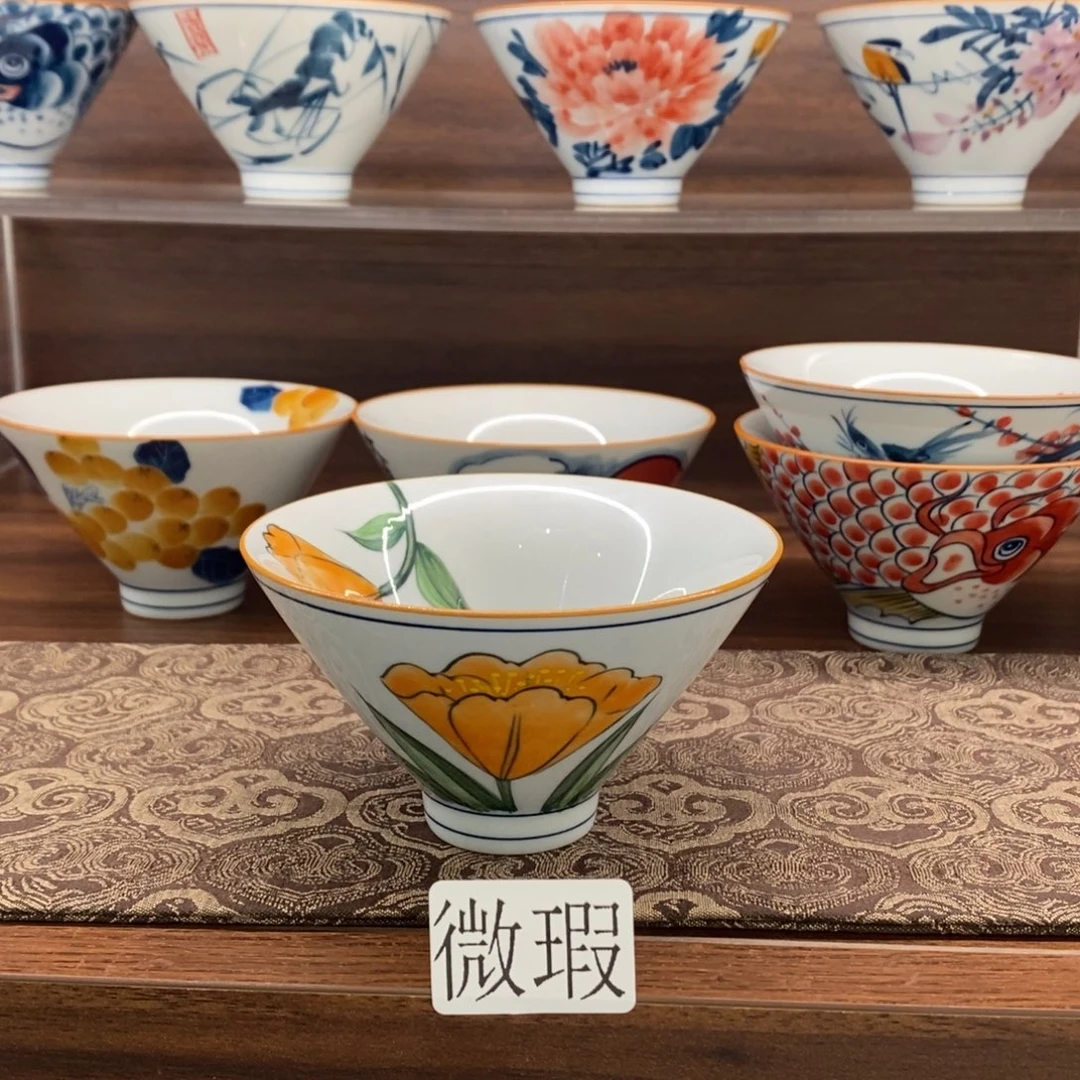 釉下彩手工绘制手工绘制