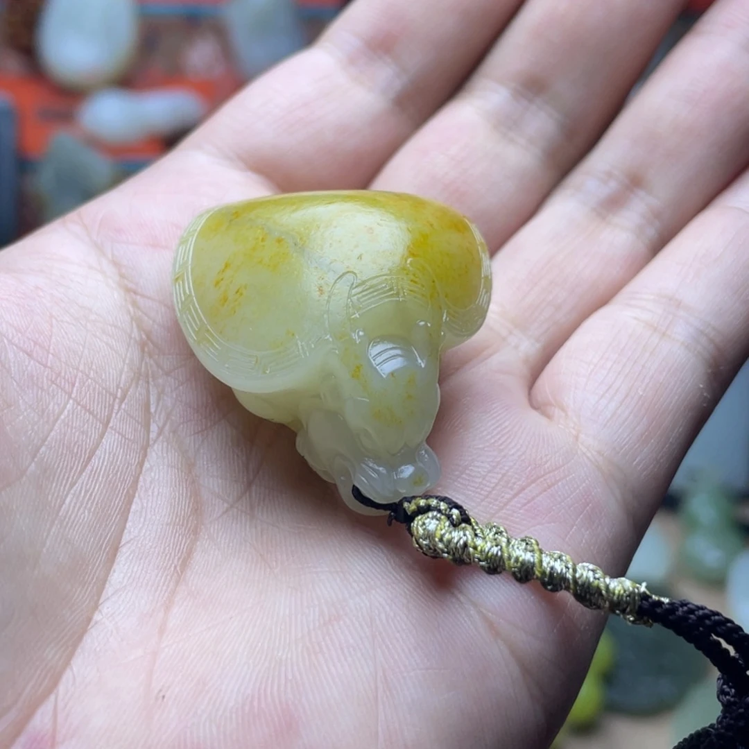 吊坠(不含链)未镶嵌和田玉