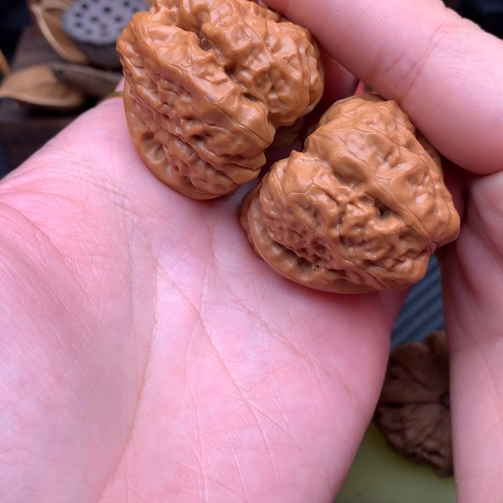 画***学吊坠文玩核桃蛙蛙38