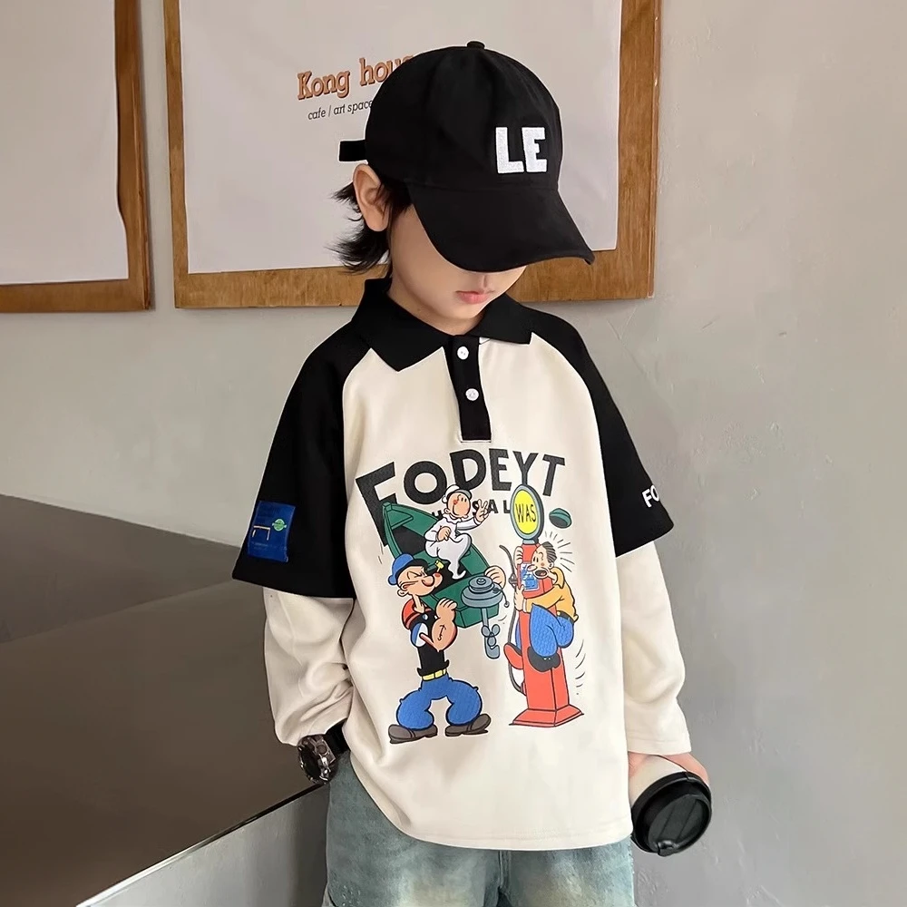 男童卫衣儿童春装上衣春秋款2025新款中大童春季打底衫男孩长袖潮