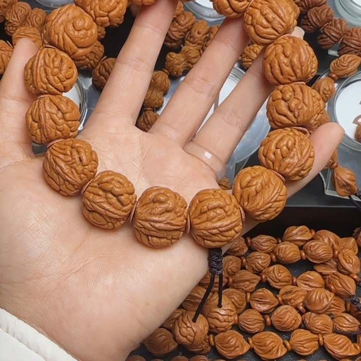 简***手串桃核龙纹桃核