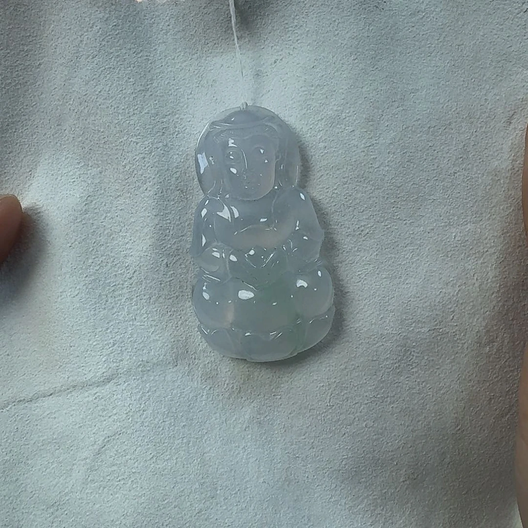 翡翠未镶嵌颈饰翡翠颈饰