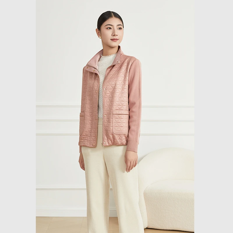 乔万尼2025新款外套女秋款拼接设计商场同款EM1B137103