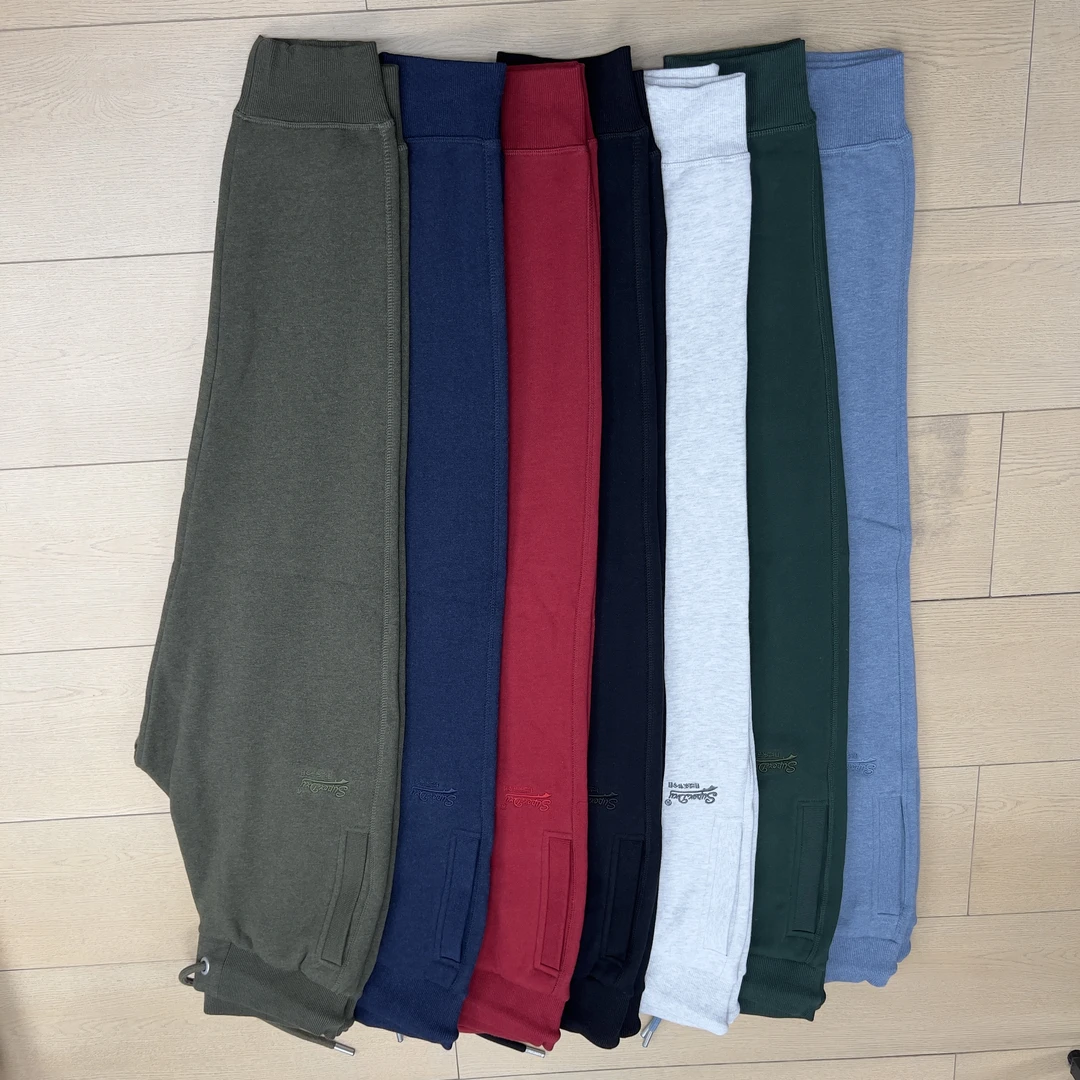 A-868男款棉拉绒加厚修身版休闲卫裤