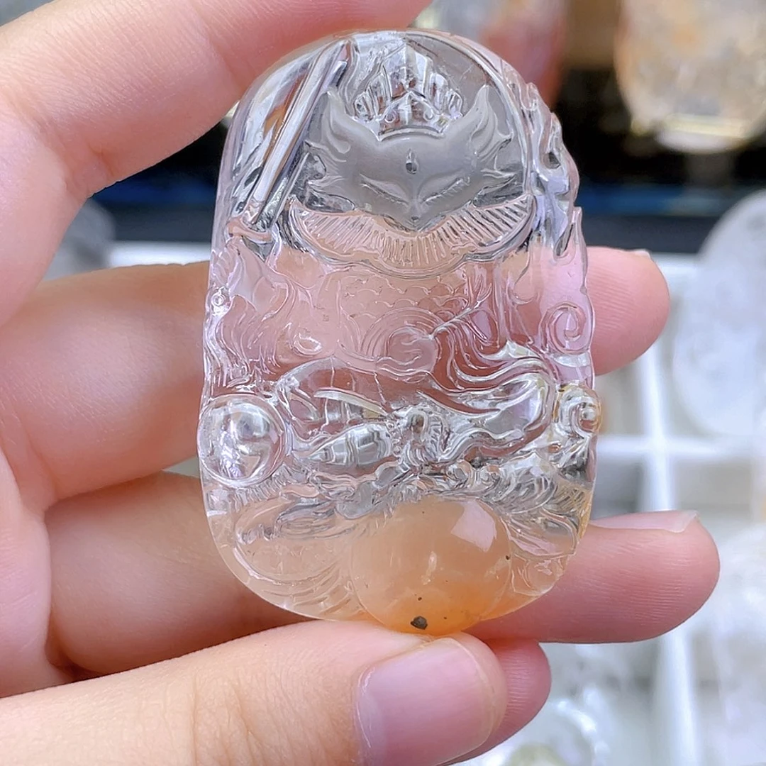 未镶嵌颈饰水晶兔毛