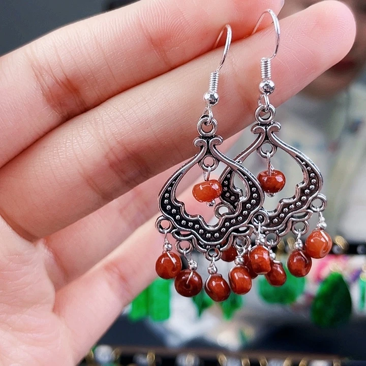 翡翠耳饰未镶嵌饰品