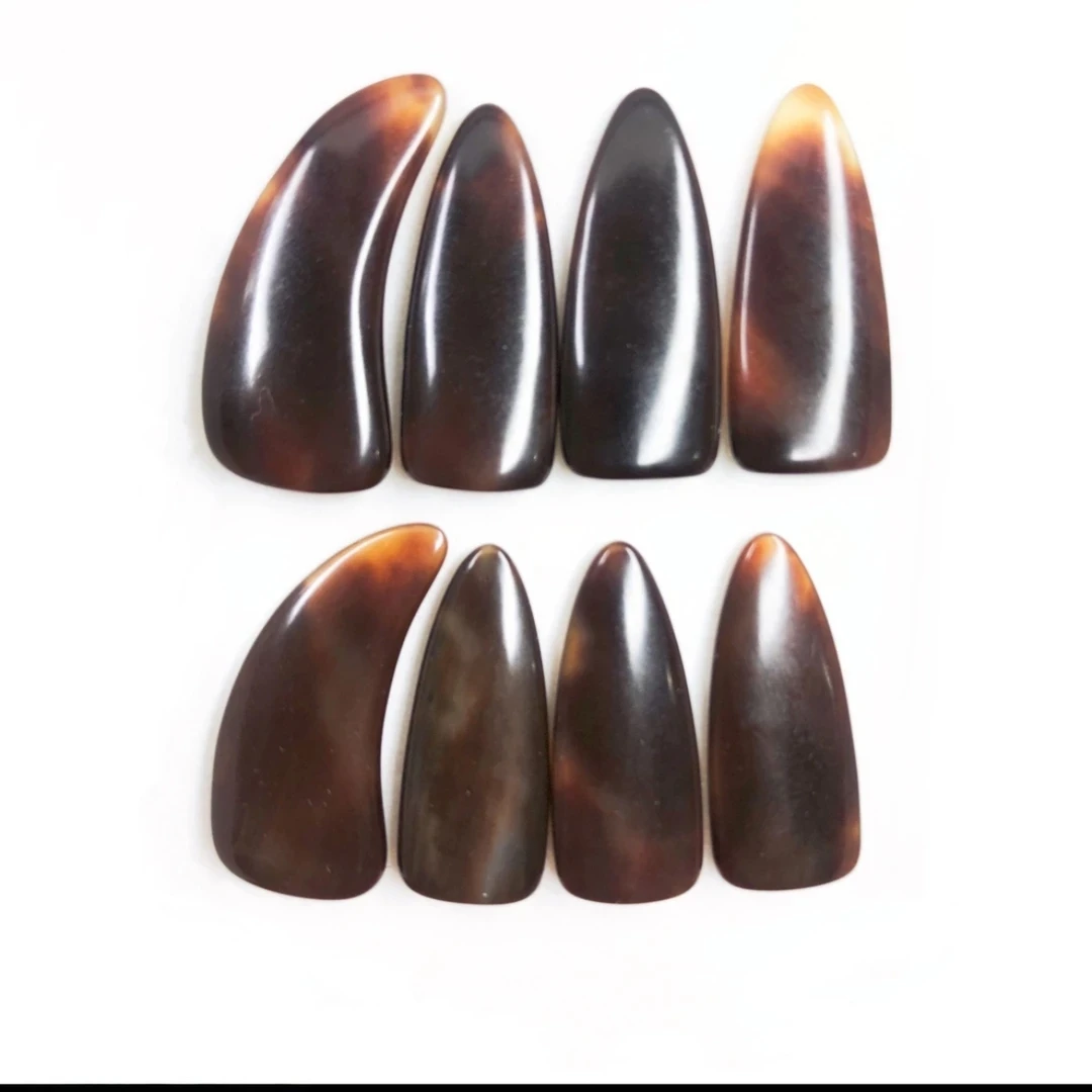 【天然材质|音色级好】专业演奏级成人双面弧古筝指甲义甲片