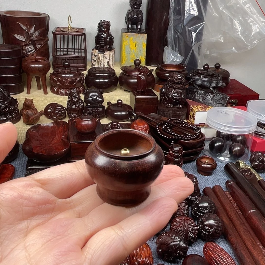 檀香紫檀（小叶紫檀）小香炉