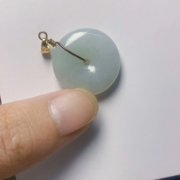 翡翠未镶嵌颈饰天然A货翡翠