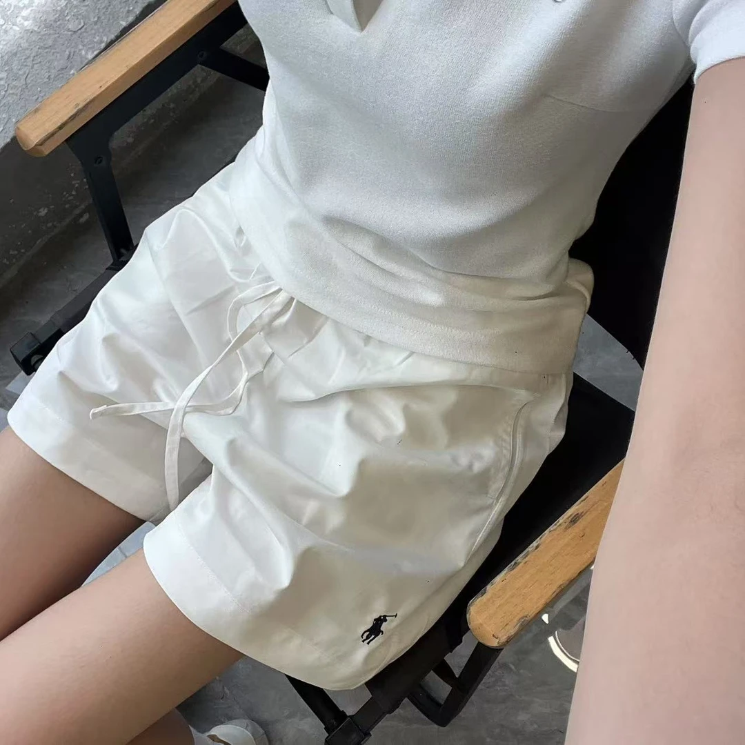 小马刺绣多巴胺配色女户外休闲短裤DS1102