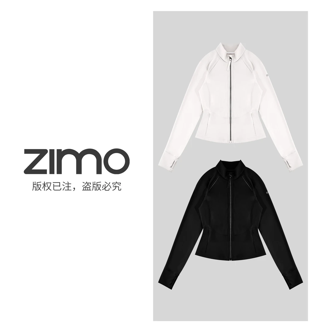 空气层女士外套530-zimo-瑜伽健身瑜伽服YFWT530