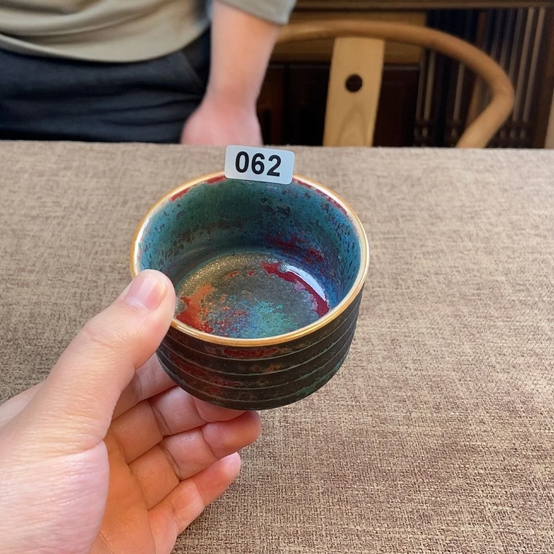 瓷片钧瓷主人杯杯