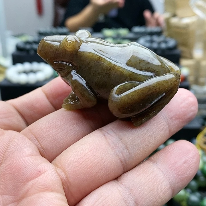 【闪购商品】未镶嵌手链和田玉呱呱