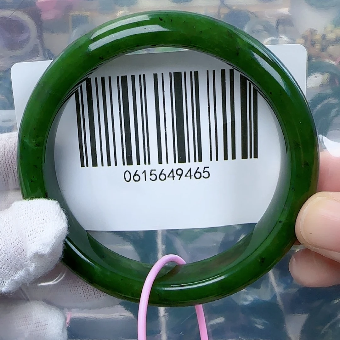 和田玉（碧玉）手镯未镶嵌6162