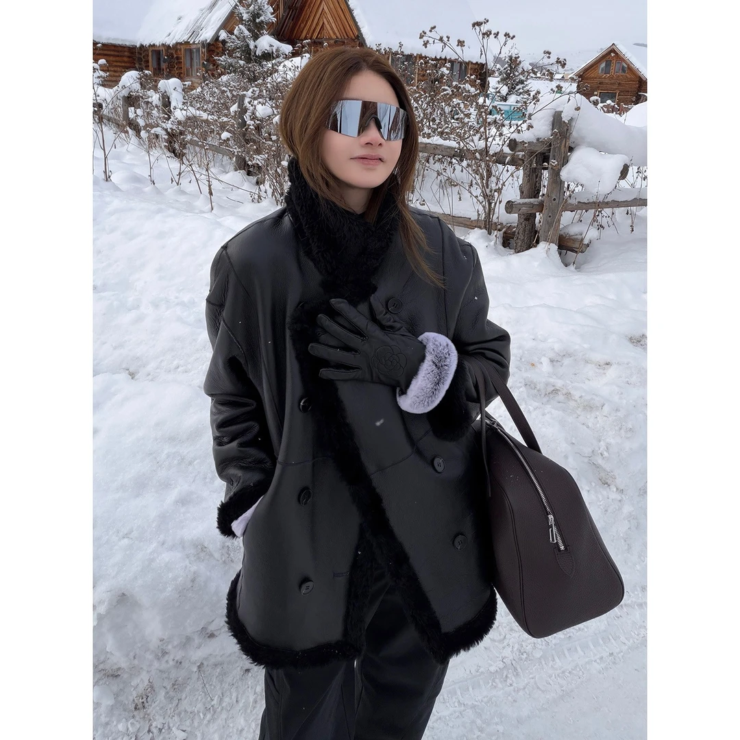 【CHUMINGMING】【双绒】拉贡双面外套CS2503