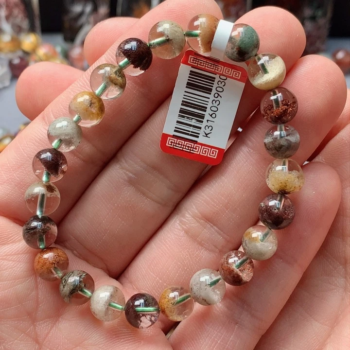 水晶手串未镶嵌天然