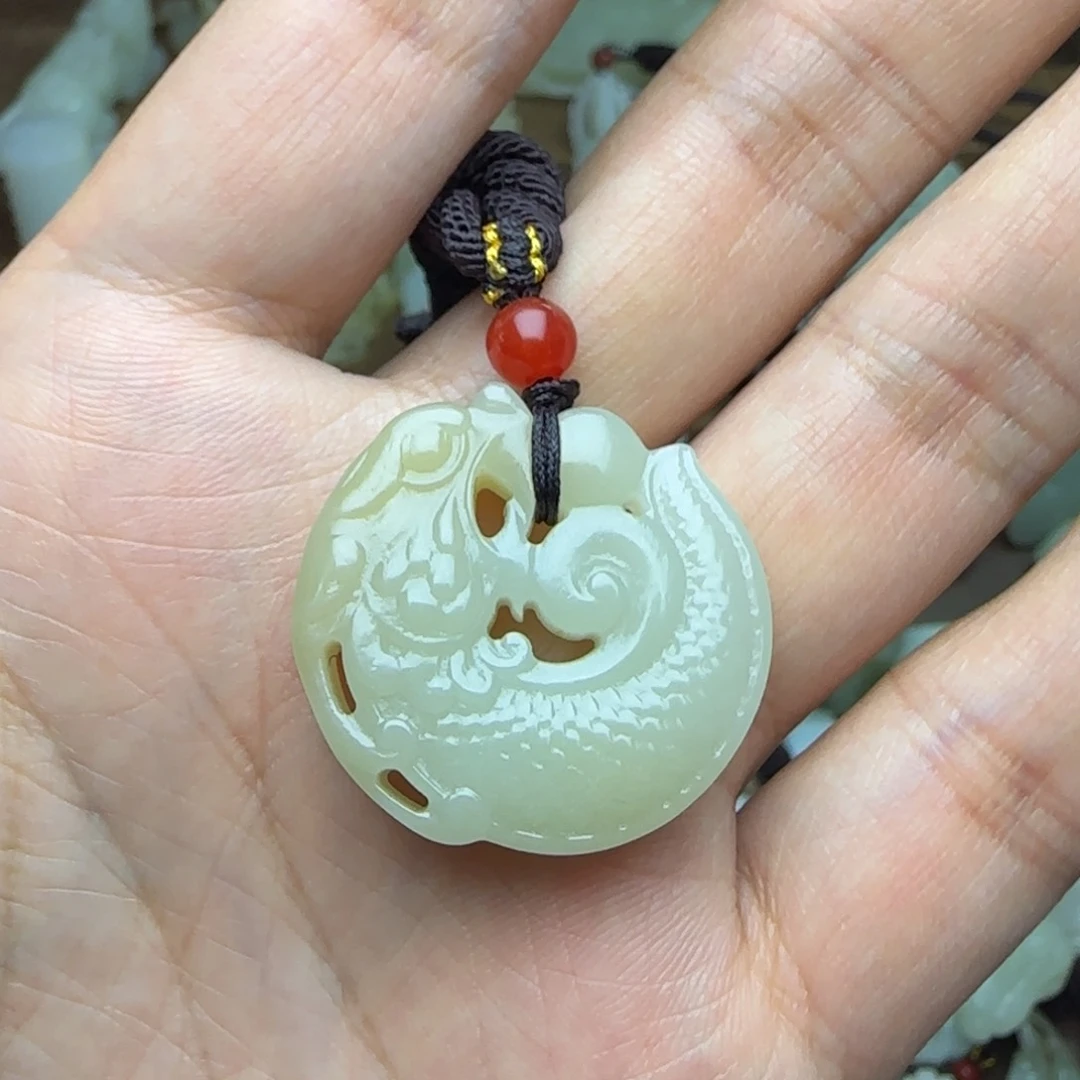 和田玉挂件未镶嵌